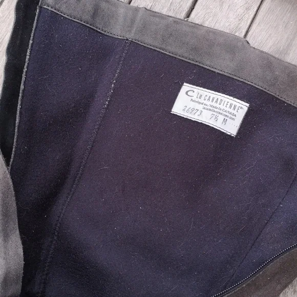 La Canadienne tall suede boots - Picture 14 of 16